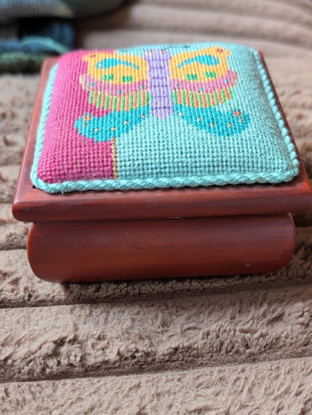 N/A hand stitched
